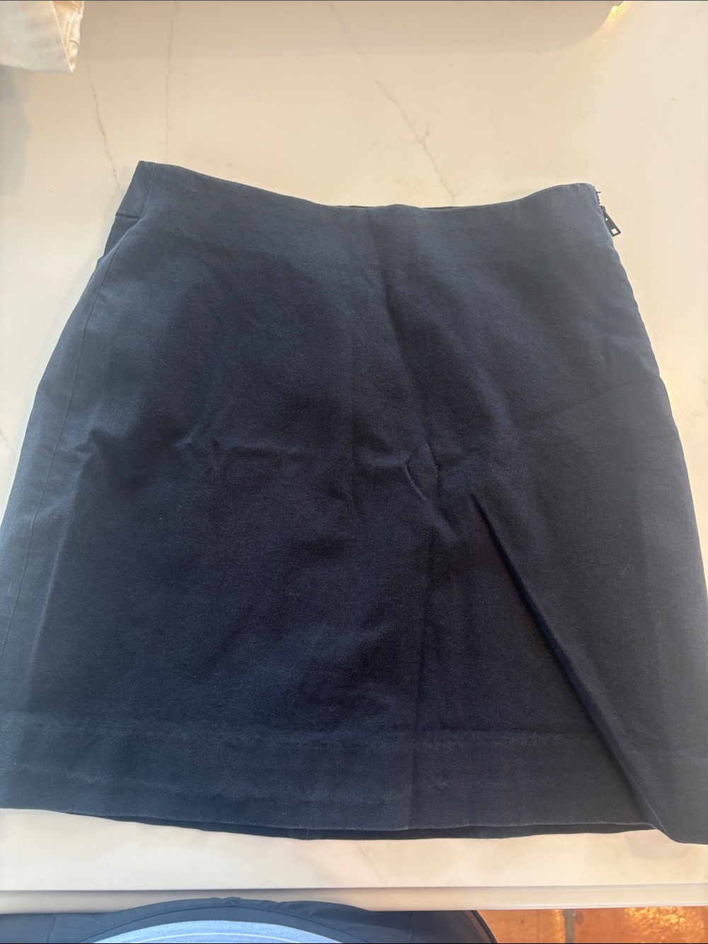 Everlane Navy Mini Skirt
